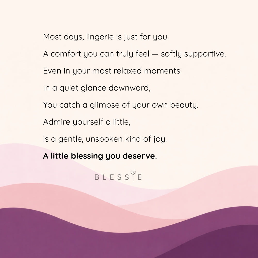 Message from blessie on lingurie and self care for a little blessing you deserve
