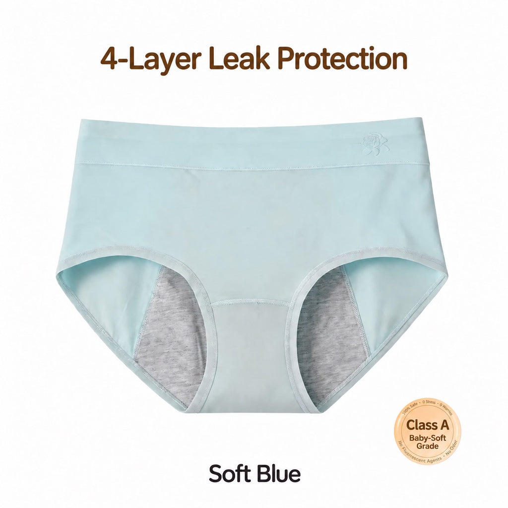 Floral Leak Proof Underwear for Incontinence – Postpartum Moderate Bladder Leaks