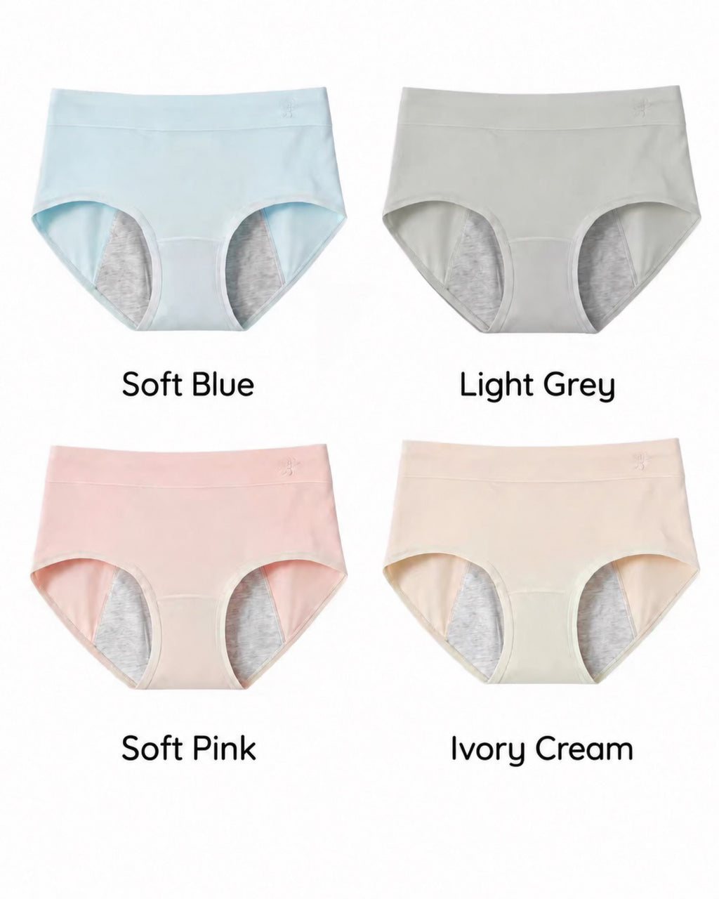Floral Leak Proof Underwear for Incontinence – Postpartum Moderate Bladder Leaks